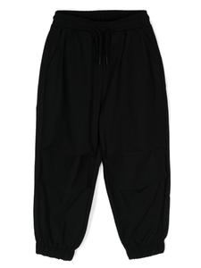 Брюки с вышитым логотипом Calvin Klein Kids, черный