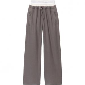 Alexander Wang Женские повседневные брюки коричневого цвета