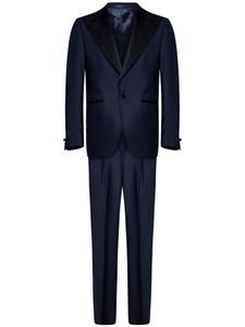 FRANZESE COLLECTION костюм из натуральной шерсти, синий