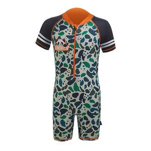 Детский купальник Mizuno, камуфляж