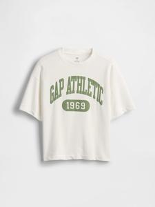 (K) Винтажная мягкая спортивная футболка с логотипом (детская)