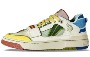 Кроссовки для скейтбординга Badfive мужские низкие Oak Buds белые/желтые/зеленые/синие/красные Lining