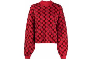 KARL LAGERFELD / Karl Lagerfeld Jeans Вязаный свитер KARL LAGERFELD женский красный