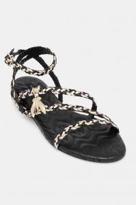 Кожаные сандалии Patrizia Pepe, черный