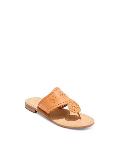 Детские сандалии-балетки для девочек - для малышек, детей постарше. Jack Rogers, оранжевый