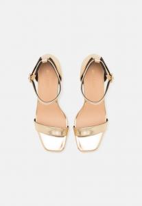 Босоножки на высоком каблуке Even&Odd, золотой