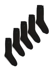 Комплект Kameo из пяти пар носков с логотипом KARL LAGERFELD, черный