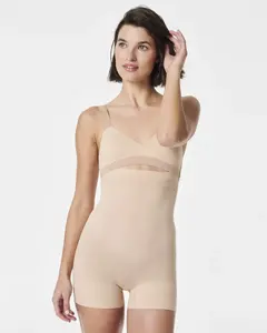 Короткие брюки с завышенной талией Spanx, цвет Nude