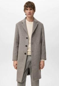 Пальто Mango Classic coat, Sand