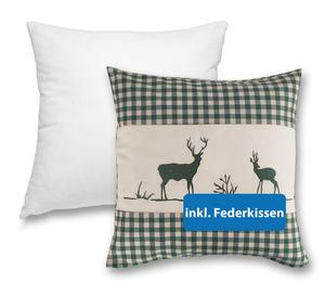 Декоративные подушка wometo, 40x40 см, зеленый