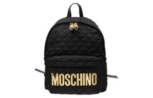 MOSCHINO Нейлоновый рюкзак Regular Women's Black Gold