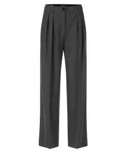 Широкие брюки с высокой талией, Уичито Marc Cain, серый