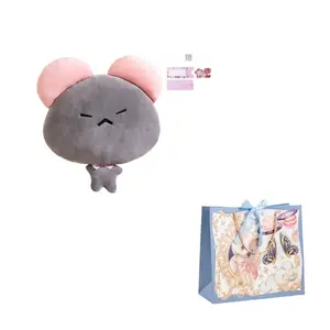 Мягкая игрушка милая мышка с большой головой 45 см AOLETU