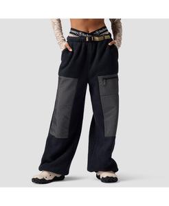 Женские повседневные брюки Wander из флиса с ворсом Backcountry, Black