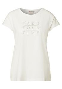 Рубашка STREET ONE, от белого