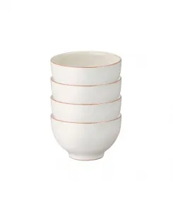 Маленькие миски Heritage atrium, набор из 4 шт. Denby, white