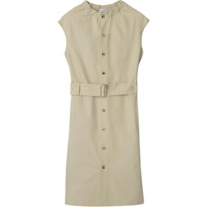 Burberry Платье без рукавов FW24 Gypsum