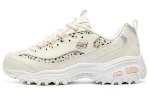 Кроссовки Skechers DLITES Lifestyle Shoes Women's Low-top Rice/White/Pink/Black, цвет Off-white