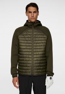 Куртка J.LINDEBERG Sports HAYDEN HYBRID HOOD, Forest Green/Green