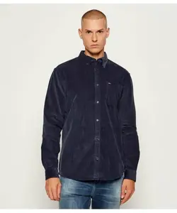 Вельветовая рубашка Regular fit Tommy Jeans, синий