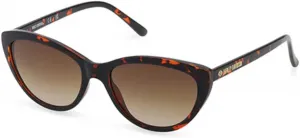 Женские солнцезащитные очки Harley-Davidson в стиле «кошачий глаз», оправа из темно-гаванского пластика, Brown