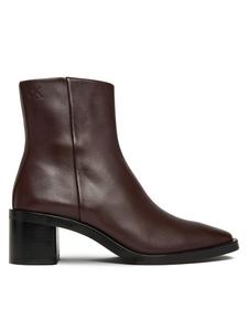 Ботильоны Block Heel Zip Boot Lth HW0HW02593 Calvin Klein, красный