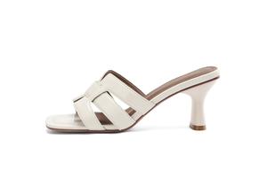 Женские тапочки-шлепанцы с защитой от запаха HLA, бежевый