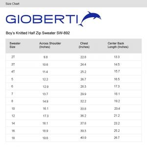 Детский вязаный свитер Gioberti с половиной молнии из 100 % хлопка, цвет Olive