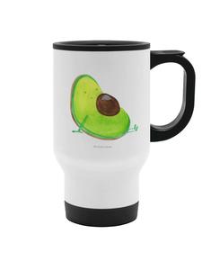 Mr. & Mrs. Panda Термос для беременных с изображением белого авокадо (без надписей