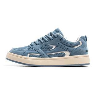 URBAN AUTHENTIC Износостойкие легкие дышащие низкие скейтерские кроссовки для мужчин с эффектом увеличения роста - Haze Blue, цвет Haze Blue