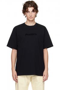 Футболка с вышитым логотипом Jw Anderson, черный