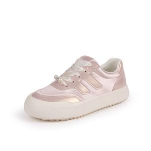 Boldi Kuki Женские лоу-топ скейтборд кроссовки розовые, цвет Pink