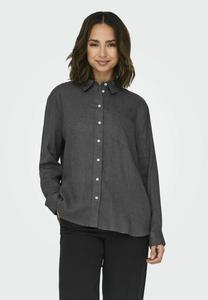 Блуза ONLY ONLTOKYO SHIRT, Magnet/Dark Grey