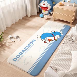 Dajiang Ковер Doraemon Joint, 60x180 см, для детской комнаты, спальни или гостиной, прикроватный, с длинным принтом Doraemon Adventure