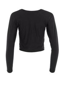 Топ с длинным рукавом Winshape, черный
