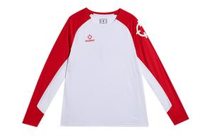 Футболка унисекс для осени и зимы Rigorer, pure белый/pure красный