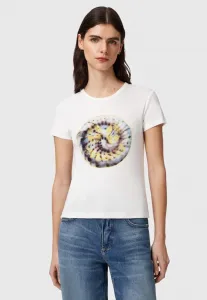 Футболка с принтом spun out stevie Allsaints, Chalk White