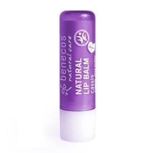 Натуральный бальзам для губ черная смородина 4,8 г Benecos Natural Lip Balm