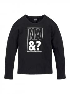 Рубашка с длинным рукавом Kidsworld, черный