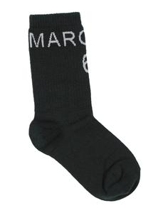Носки Mm6 Maison Margiela, темно-зеленый