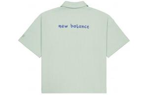 Рубашка поло женская зеленая New Balance