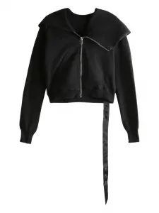 Кардиган на молнии с капюшоном Rick Owens Drkshdw, черный