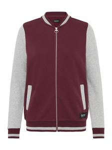 Толстовка с капюшоном на молнии Oxmo  OXONANA SWEAT JACKET, красный