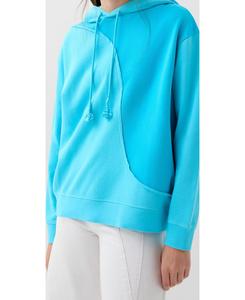 Женская толстовка с капюшоном Waves Scalpers, Turquoise/aqua.