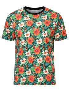 Ombre Футболка в зеленом цвете