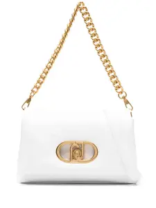 Сумка через плечо с логотипом LIU JO, белый