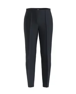 Брюки Regular Fit из чистой шерсти Boss, белый