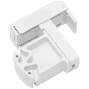 Кронштейны-зажимы GARDINIA, (комплект, 2 шт.), для центральных и боковых жалюзи, белый