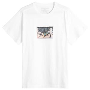 Путешественники в снегу футболка Maharishi, white