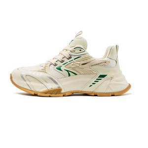 AOKANG Низкие кроссовки для бега, бежево-зеленые, мужские